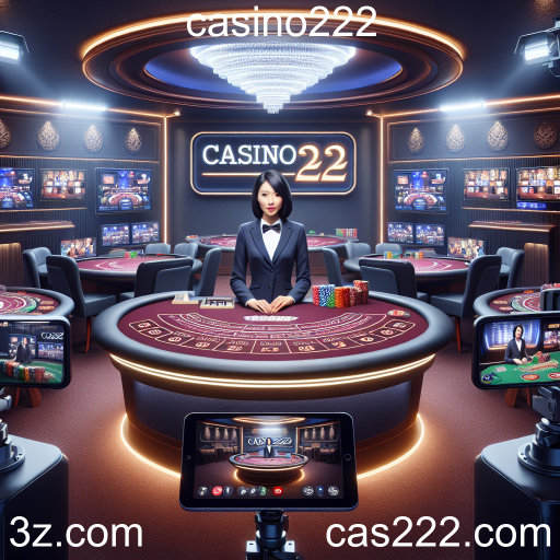 Experimente a Emoção do Cassino Ao Vivo no Casino222